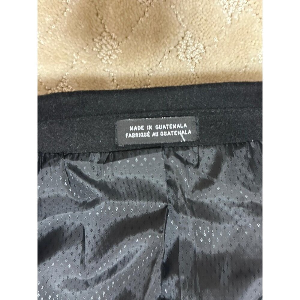 Kenneth Cole Coat Men's (Measures 30x42) Black Wool Car Coat NWT Slim - Picture 3 of 4